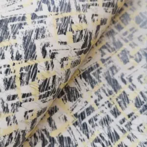 This is a abstract printed pattern on cork fabric