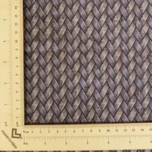 This is a jeans printed pattern on cork fabric