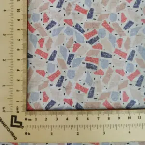 This is a marble printed pattern on cork fabric