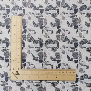 This is a leopard printed pattern on cork fabric