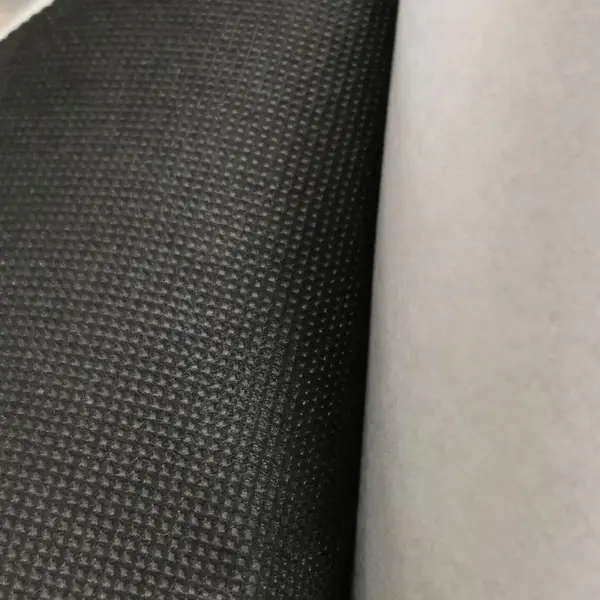 This is a black self adhesive lining