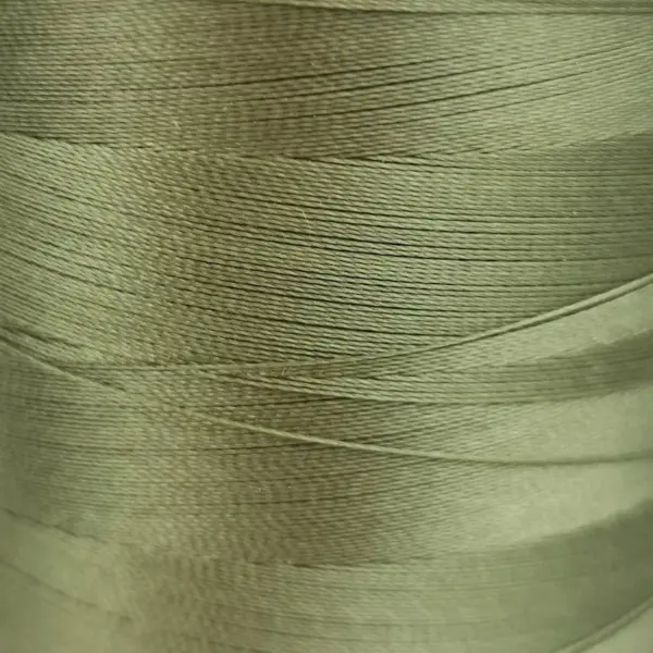 This is a army green polyester sewing thread