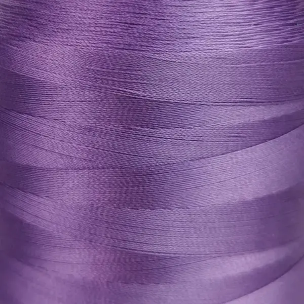 This is a purple polyester sewing thread